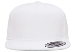 YP Classics Premium 5-Panel Snapback Cap Wool Blend
