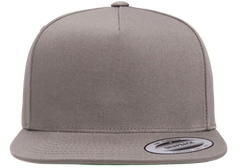 YP Classics 5-Panel Cotton Twill Snapback Cap