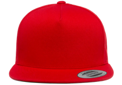 YP Classics 5-Panel Cotton Twill Snapback Cap