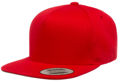 YP Classics 5-Panel Cotton Twill Snapback Cap