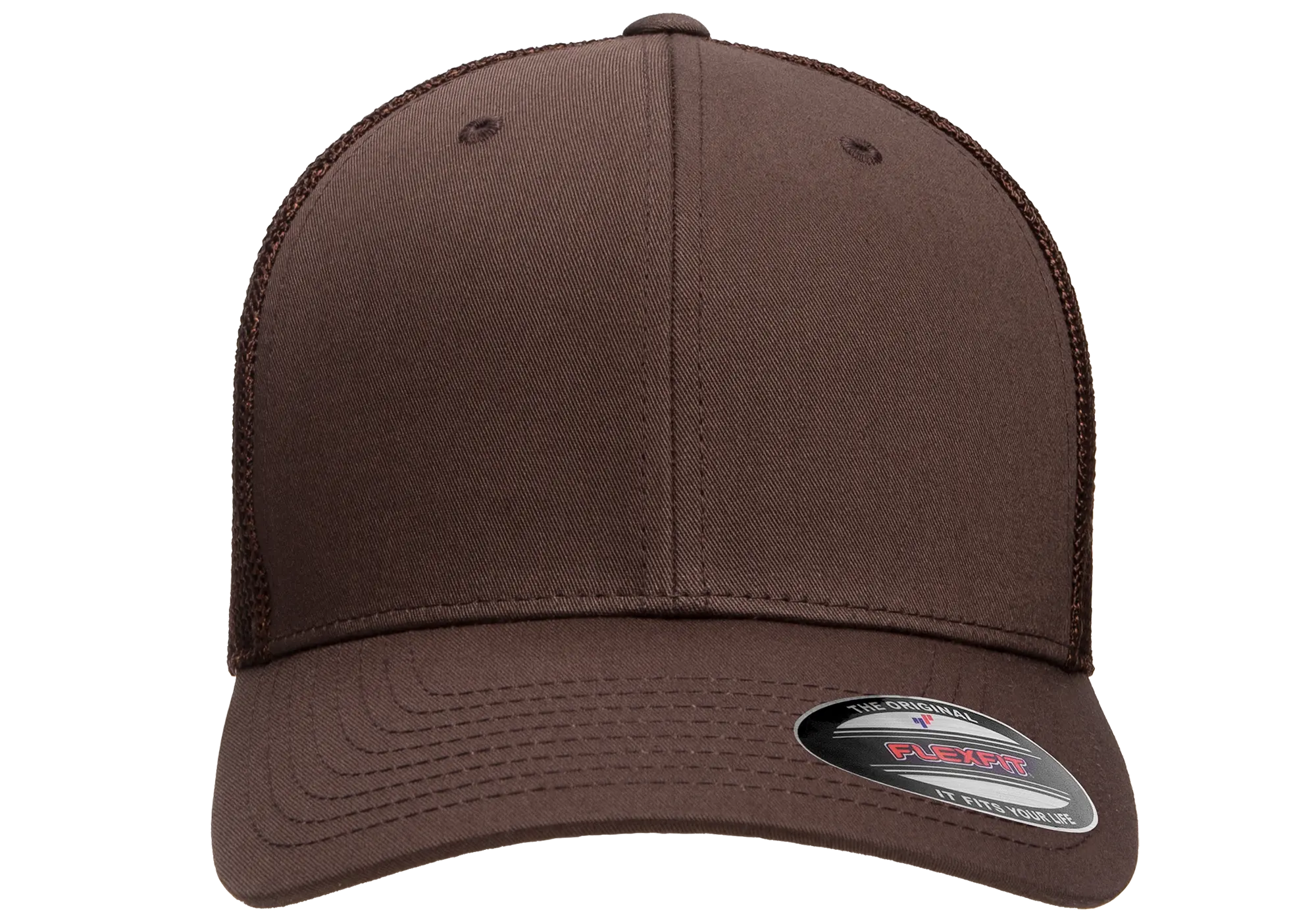 Flexfit Trucker Mesh Cap, Structured, Stretch-Fit