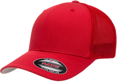 Flexfit Trucker Mesh Cap, Structured, Stretch-Fit