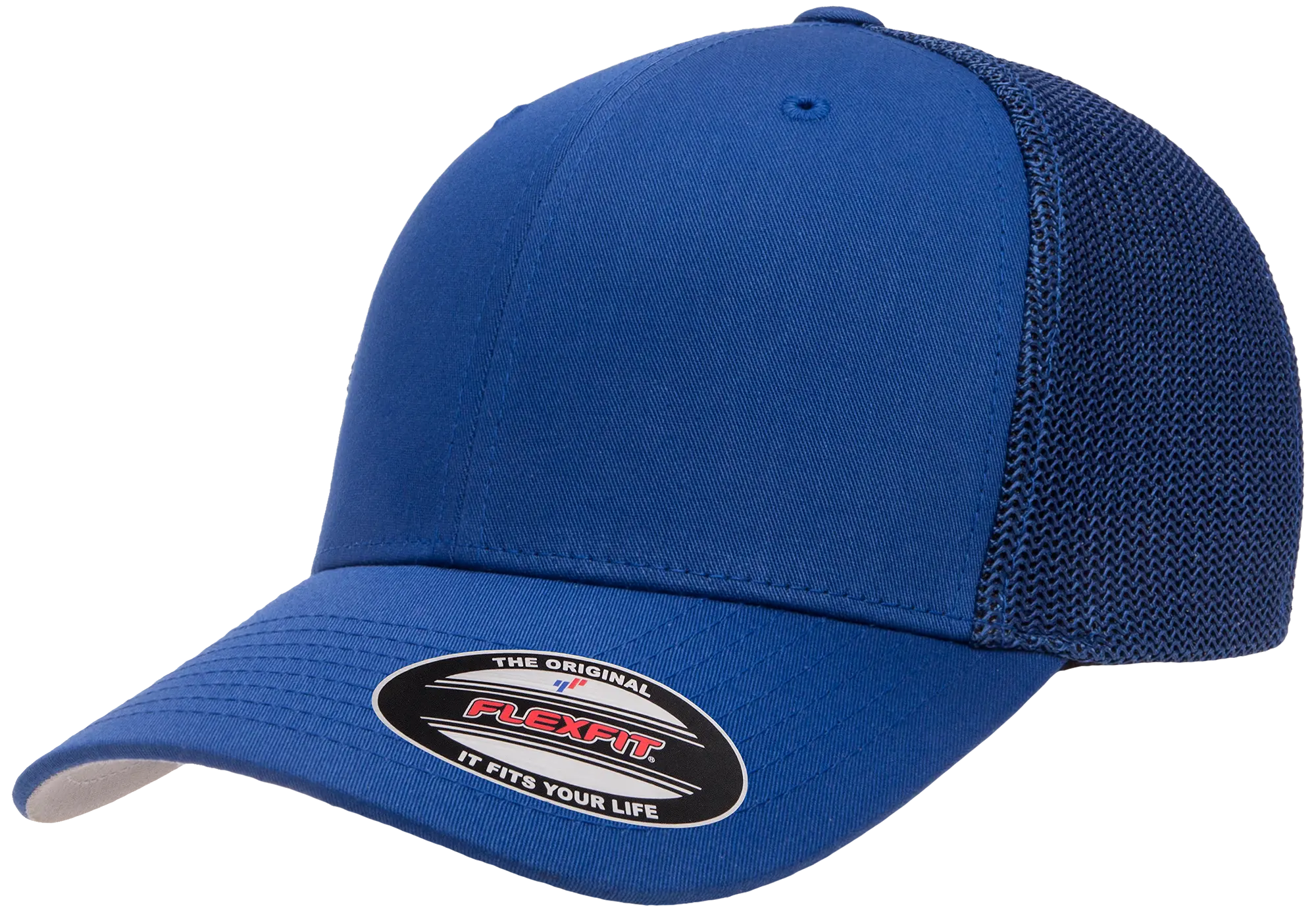 Flexfit Trucker Mesh Cap, Structured, Stretch-Fit