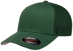 Flexfit Trucker Mesh Cap, Structured, Stretch-Fit