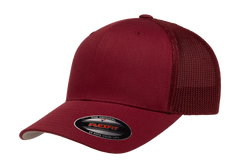 Flexfit Trucker Mesh Cap, Structured, Stretch-Fit