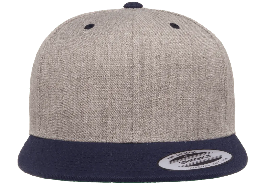 YP Classics Premium Snapback Cap 2-Tone