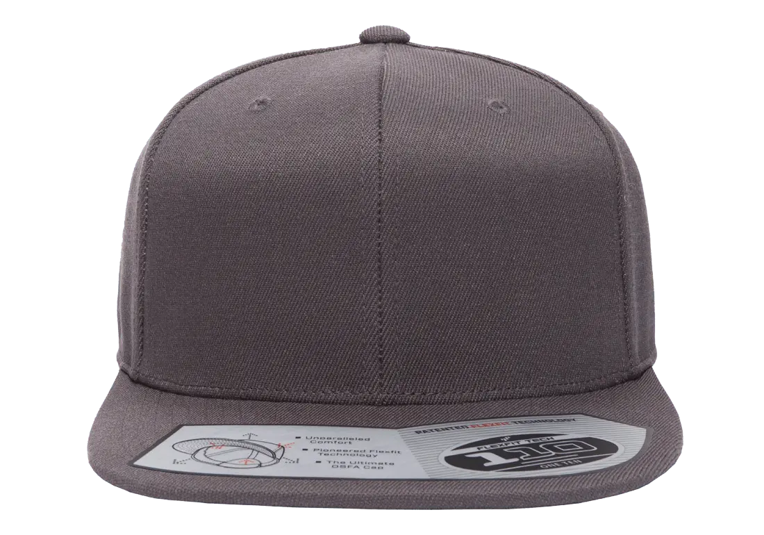 Flexfit 110 Premium Snapback Cap | 110F-BK-ONE