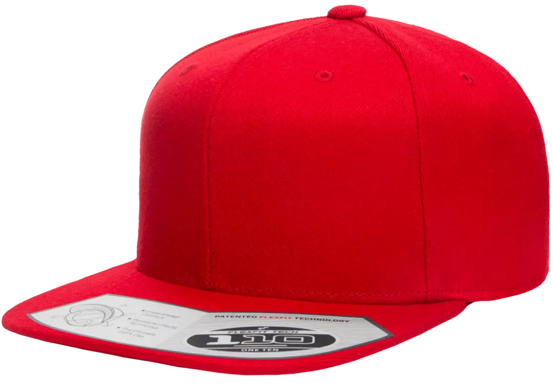 Flexfit 110 Premium Snapback Cap | 110F-BK-ONE