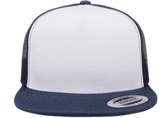 YP Classics Classic Trucker Cap - White Front Panel