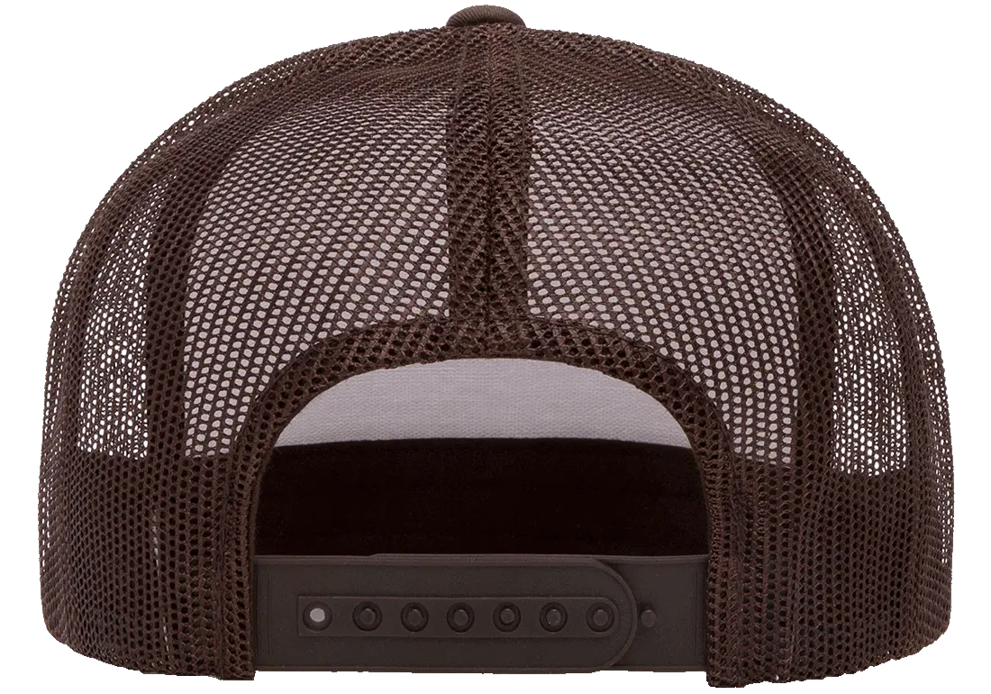 YP Classics Classic Trucker Cap - White Front Panel