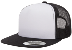 YP Classics Classic Trucker Cap - White Front Panel