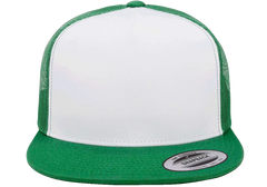 YP Classics Classic Trucker Cap - White Front Panel