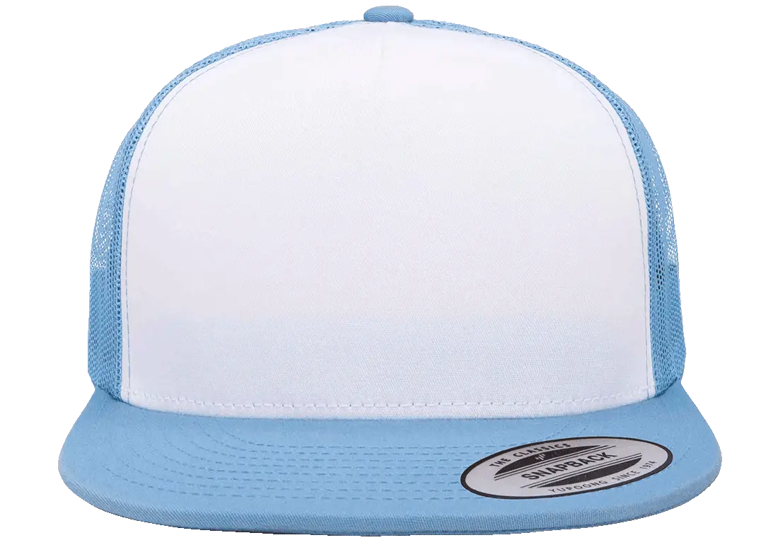 YP Classics Classic Trucker Cap - White Front Panel