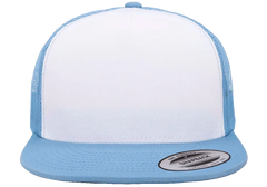 YP Classics Classic Trucker Cap - White Front Panel