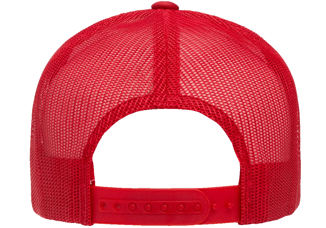 YP Classics Classic Trucker Cap - White Front Panel