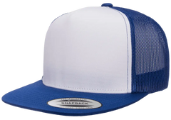 YP Classics Classic Trucker Cap - White Front Panel