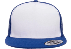 YP Classics Classic Trucker Cap - White Front Panel