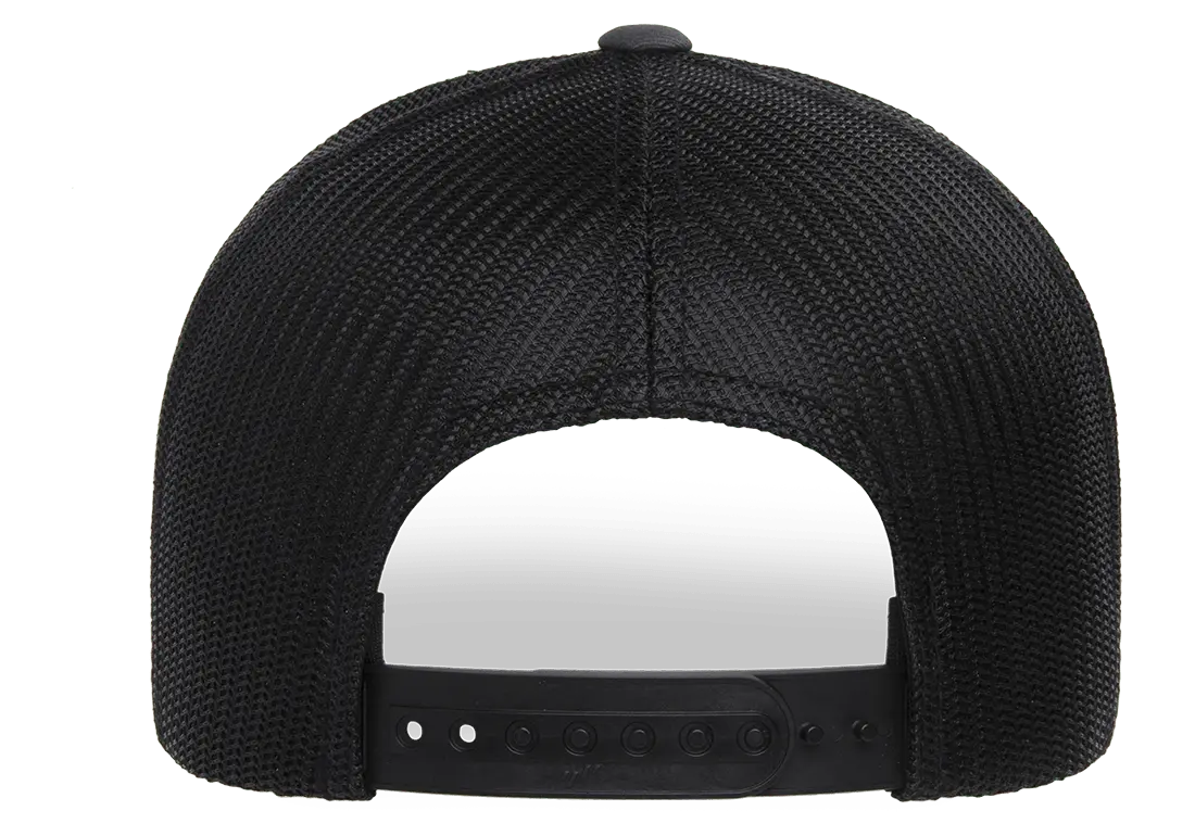 Flex Fit House YP Classics Recycled Mesh Retro Trucker Cap 2-Tone