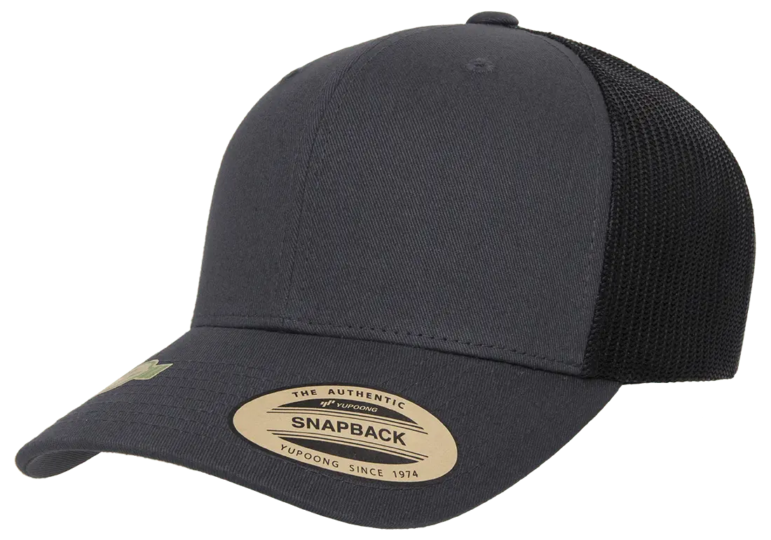 Flex Fit House YP Classics Recycled Mesh Retro Trucker Cap 2-Tone