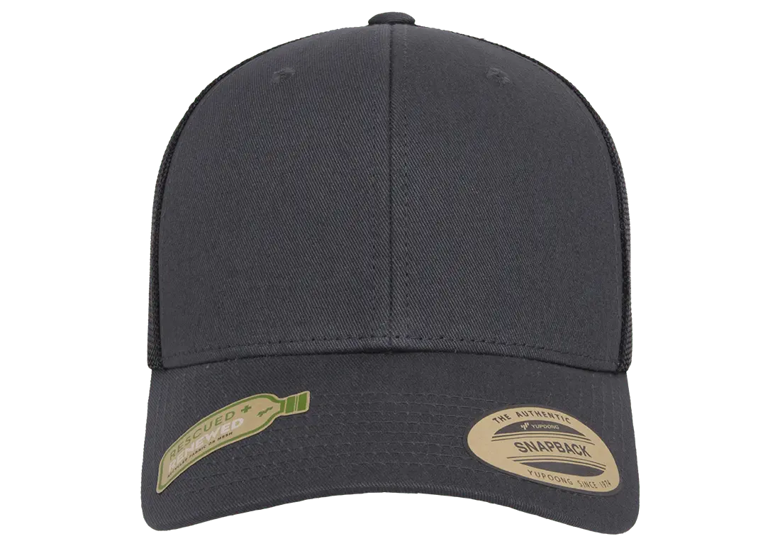Flex Fit House YP Classics Recycled Mesh Retro Trucker Cap 2-Tone