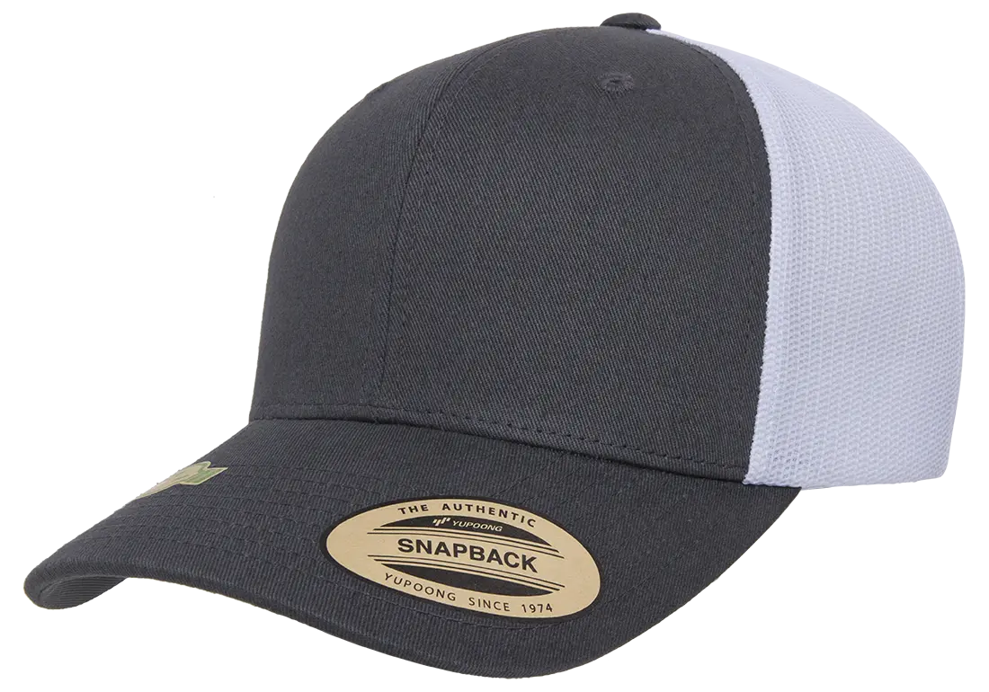 Flex Fit House YP Classics Recycled Mesh Retro Trucker Cap 2-Tone