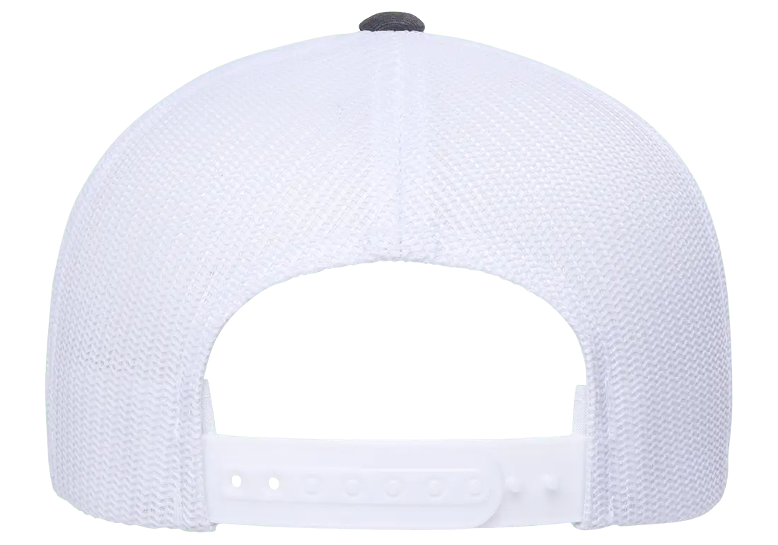 Flex Fit House YP Classics Recycled Mesh Retro Trucker Cap 2-Tone