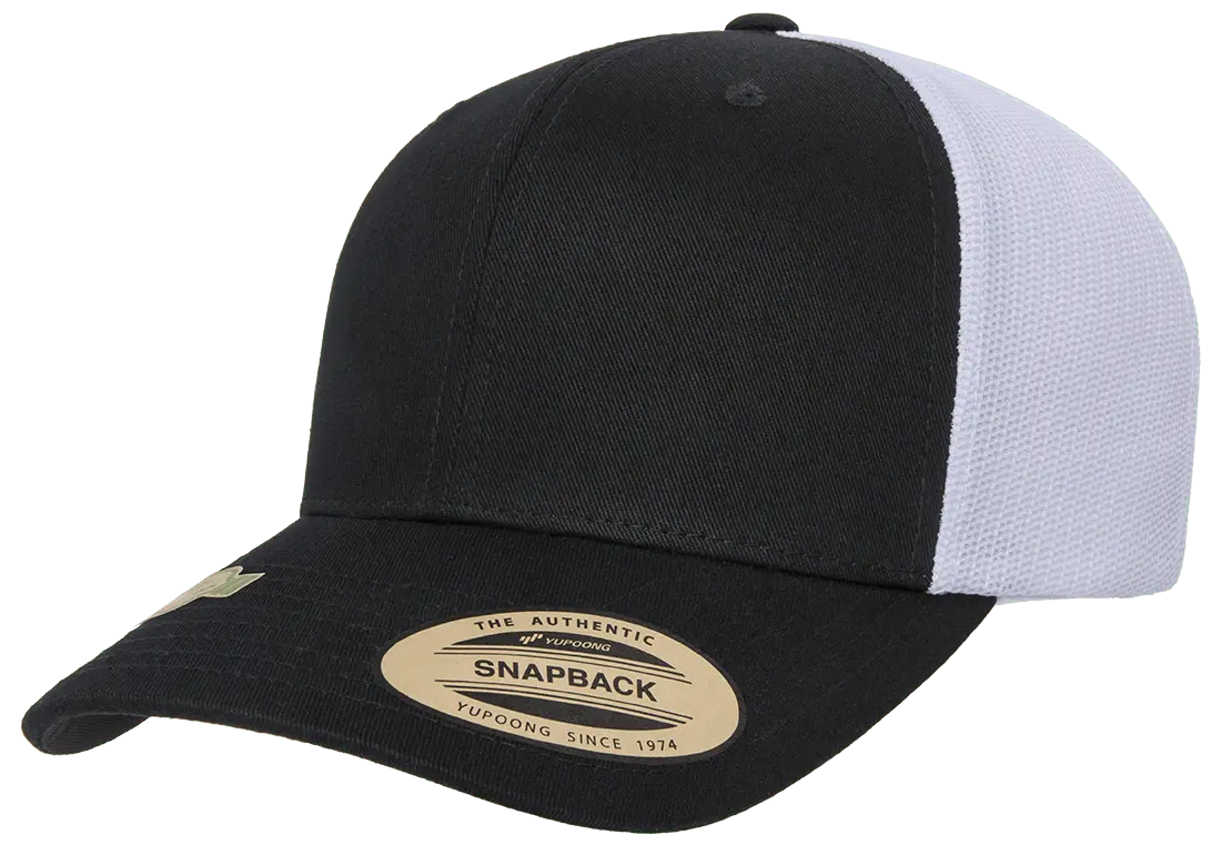 Flex Fit House YP Classics Recycled Mesh Retro Trucker Cap 2-Tone