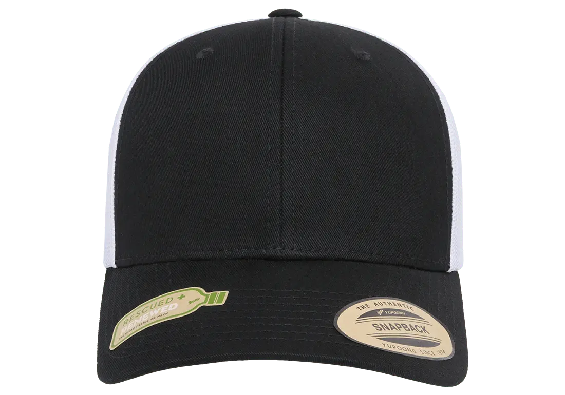 Flex Fit House YP Classics Recycled Mesh Retro Trucker Cap 2-Tone