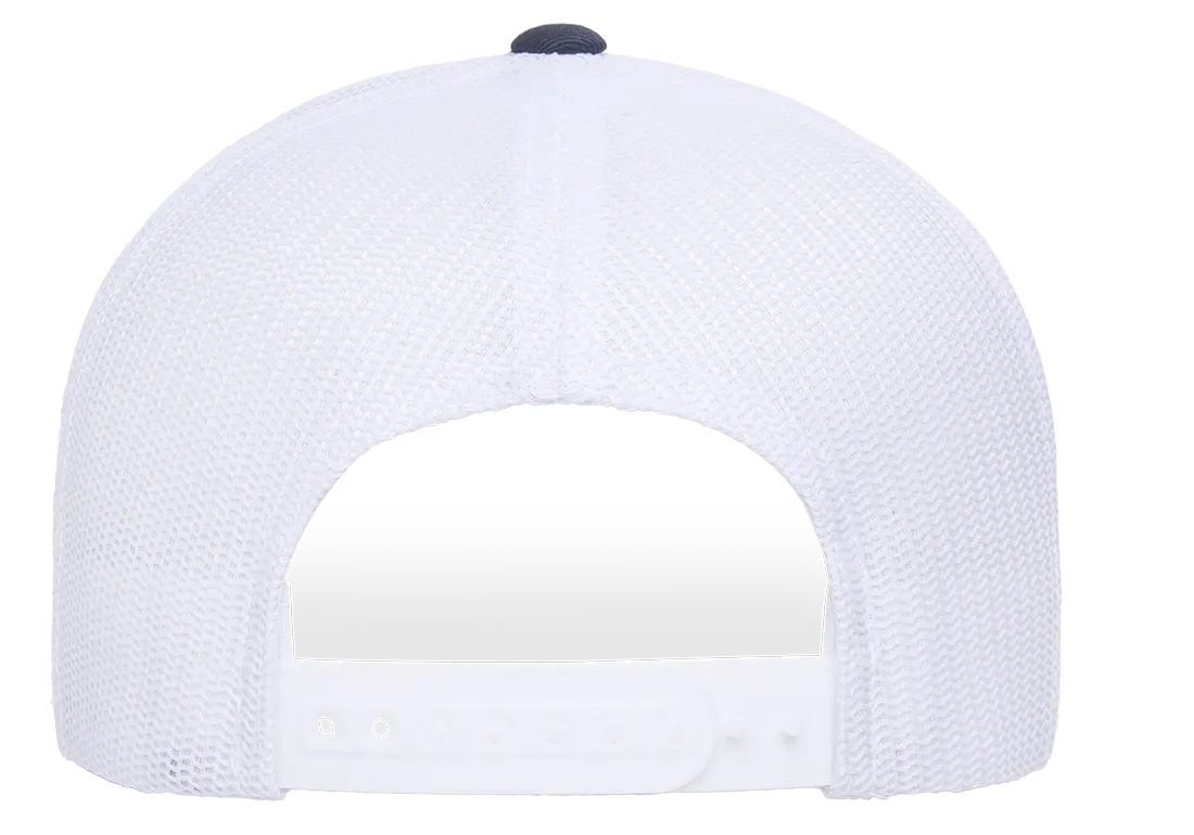 Flex Fit House YP Classics Recycled Mesh Retro Trucker Cap 2-Tone