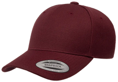 YP Classics 5-Panel Premium Curved Visor Snapback Cap