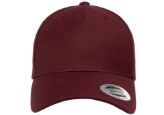 YP Classics 5-Panel Premium Curved Visor Snapback Cap