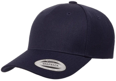 YP Classics 5-Panel Premium Curved Visor Snapback Cap