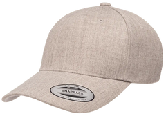 YP Classics 5-Panel Premium Curved Visor Snapback Cap