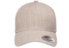 YP Classics 5-Panel Premium Curved Visor Snapback Cap