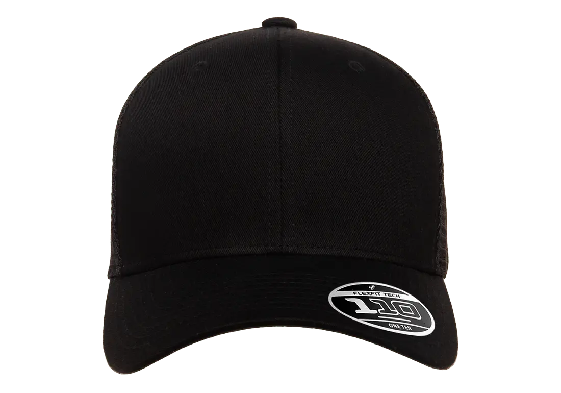 Flexfit 110 Mesh Cap | 110M-BK-ONE