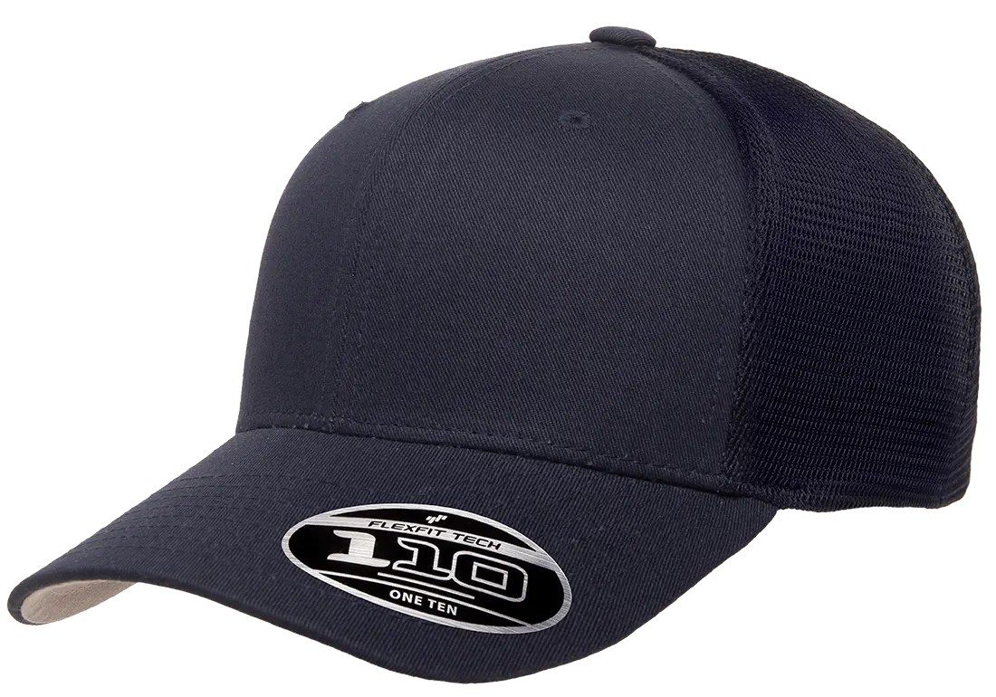 Flexfit 110 Mesh Cap | 110M-BK-ONE