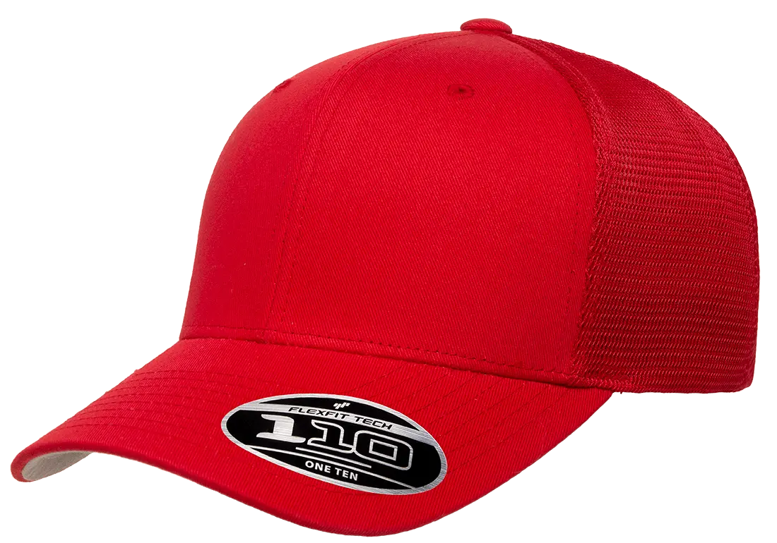 Flexfit 110 Mesh Cap | 110M-BK-ONE