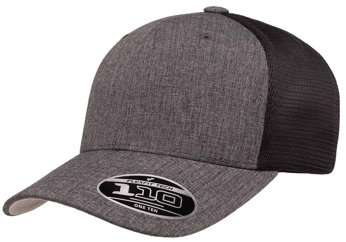Flexfit 110 Mesh Cap, 2-Tone, Adjustable Snapback, Trucker Hat