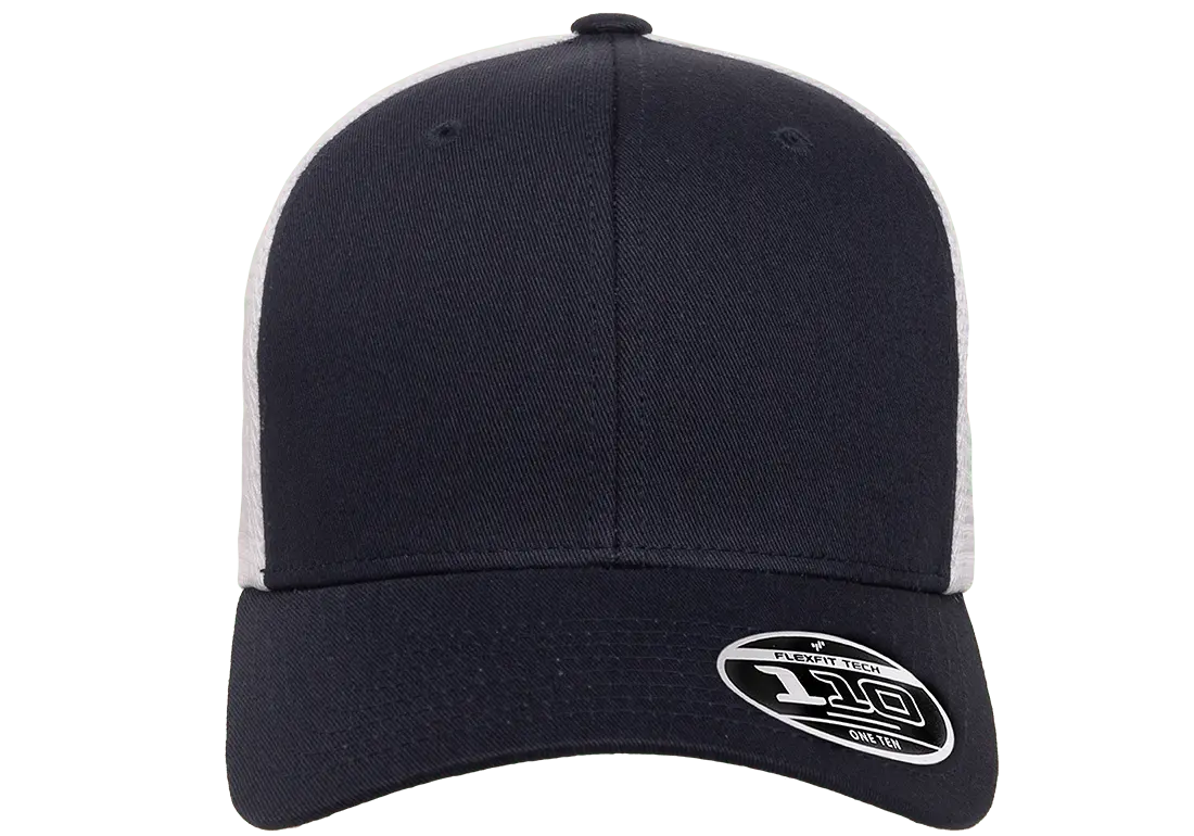 Flexfit 110 Mesh Cap, 2-Tone, Adjustable Snapback, Trucker Hat