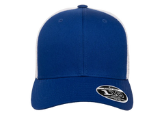 Flexfit 110 Mesh Cap, 2-Tone, Adjustable Snapback, Trucker Hat