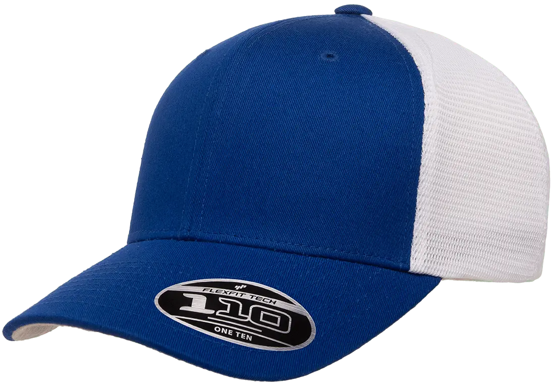 Flexfit 110 Mesh Cap, 2-Tone, Adjustable Snapback, Trucker Hat