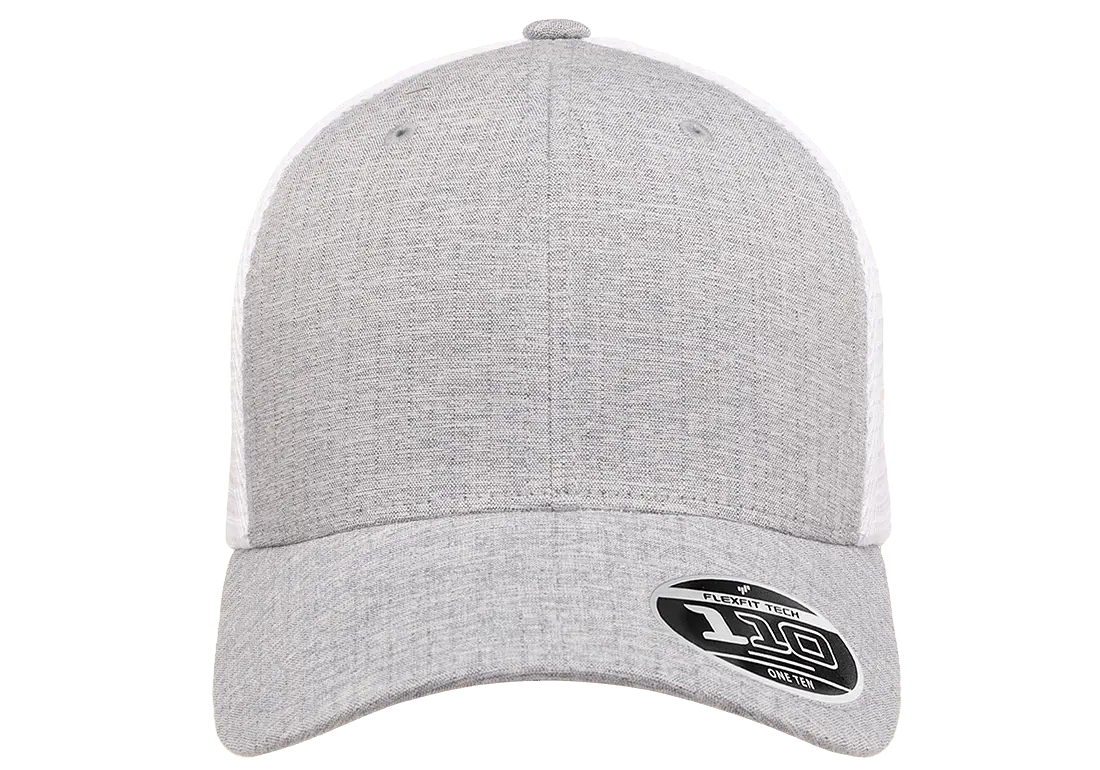 Flexfit 110 Mesh Cap, 2-Tone, Adjustable Snapback, Trucker Hat