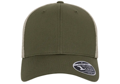 Flexfit 110 Mesh Cap, 2-Tone, Adjustable Snapback, Trucker Hat