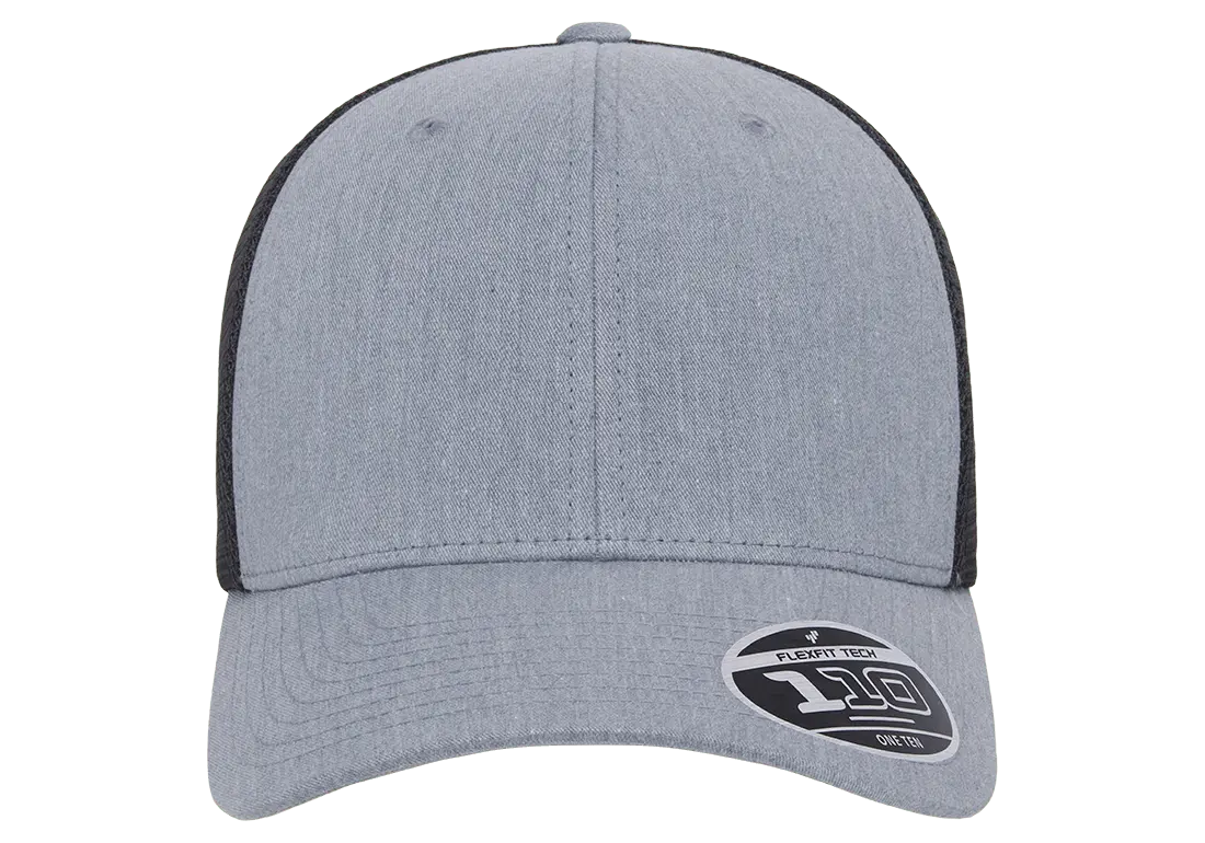 Flexfit 110 Mesh Cap, 2-Tone, Adjustable Snapback, Trucker Hat