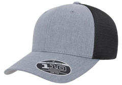 Flexfit 110 Mesh Cap, 2-Tone, Adjustable Snapback, Trucker Hat