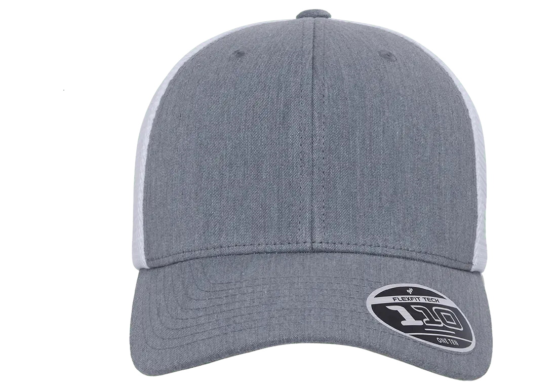 Flexfit 110 Mesh Cap, 2-Tone, Adjustable Snapback, Trucker Hat