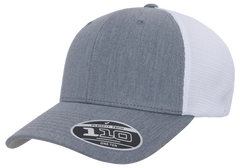 Flexfit 110 Mesh Cap, 2-Tone, Adjustable Snapback, Trucker Hat