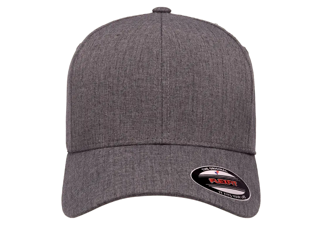 Flexfit HeatherLight Cap, Stretch Fitted, Melange