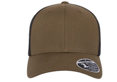 Flexfit 110 Mesh Cap, 2-Tone, Adjustable Snapback, Trucker Hat