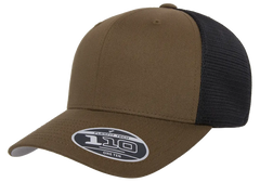 Flexfit 110 Mesh Cap, 2-Tone, Adjustable Snapback, Trucker Hat